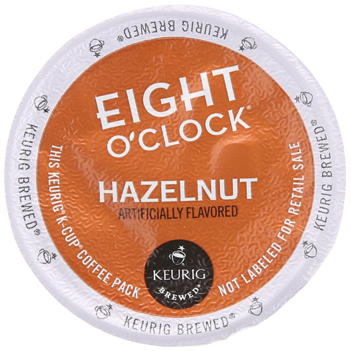Eight O'Clock Coffee Beans, Hazelnut, 24 Count
