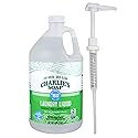 Charlie’s Soap Laundry Liquid with Pump (160 Loads, 1 Pack) Natural Deep Cleaning Hypoallergenic Laundry Detergent - Eco-Friendly, Safe and Effective