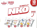 Simply NKD Chips Variety Snack Pack - No Dyes No Artificial Flavors - Doritos & Cheetos - 10 bags