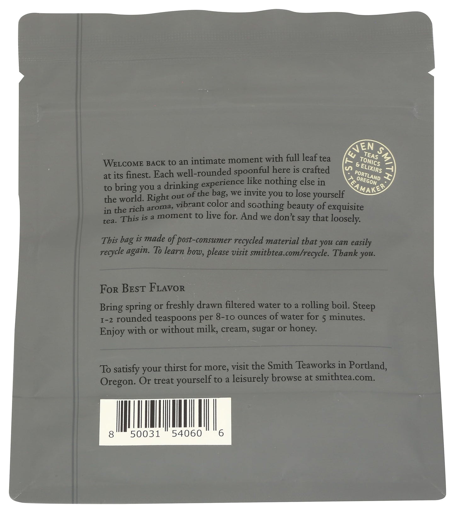 STEVEN SMITH TEAMAKER Lord Bergamot Loose Leaf Earl Grey Tea, 2.5 OZ