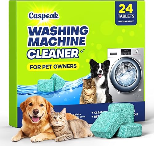 2X Power Deep Cleaning Washing Machine Cleaner Tablets, No More Odor & Pet Fur Enzyme Washing Machine Cleaning Tablets, Washer Cleaner For HE Top