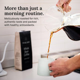 For Wellness Arabica Whole Bean Coffee (12 oz, Medium Roast) - Pair With The Good Stuff to Supercharge Your Coffee