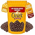 OZARK NUT ROASTERS, No Sugar Added Chocolate Raisins, Gourmet Creamy Milk Chocolate Covered Raisin Snacks, 14 oz, Pack of 1