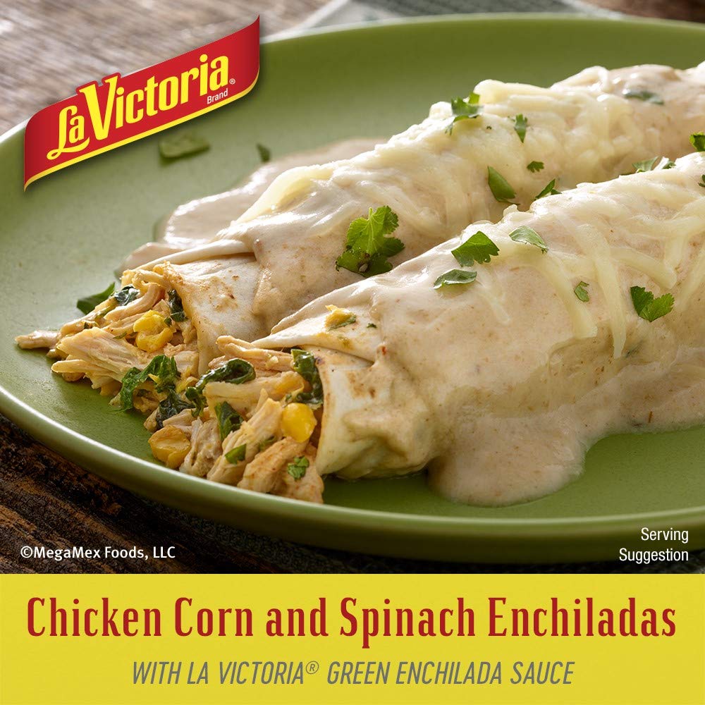 La Victoria Green Chile Enchilada Sauce Mild, 28 Ounce (Pack of 12)
