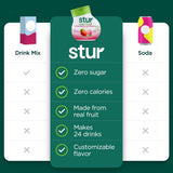 Stur Liquid Water Enhancer | Classic Variety Pack | Naturally Sweetened | High in Vitamin C & Antioxidants | Sugar Free | Zero Calories | Keto | Vegan