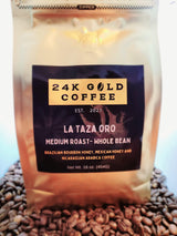 24K Gold Coffee Columbian Supremo 16oz