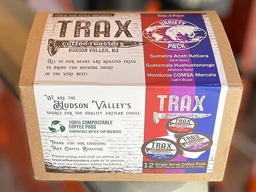 Trax Coffee Roasters Variety K-Cup 12pk