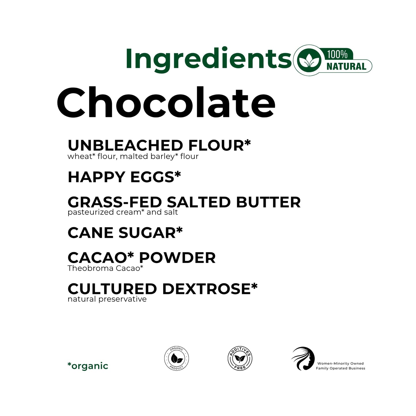 The Panza Chocolate Gourmet Cookie Snack Thin & Crispy | Organic, Non-GMO, 100% Natural Ingredients | Signature Pouch 3.0 oz