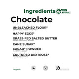The Panza Chocolate Gourmet Cookie Snack Thin & Crispy | Organic, Non-GMO, 100% Natural Ingredients | Signature Pouch 3.0 oz