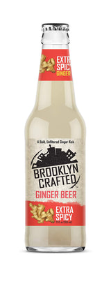 Brooklyn Crafted - Extra Spicy Ginger Beer - 12 oz (12 Glass Bottles)