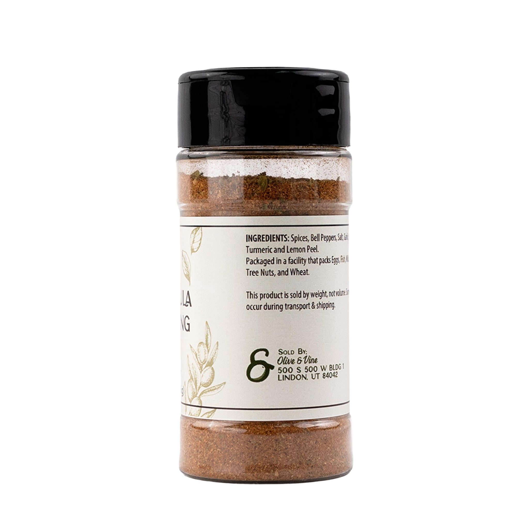 Olive & Vine Chermoula Seasoning, Zesty Flavor, For Grilled Meats & Vegetables, Rich Tradition, Authentic Taste, For Global Recipes (2 Ounce)