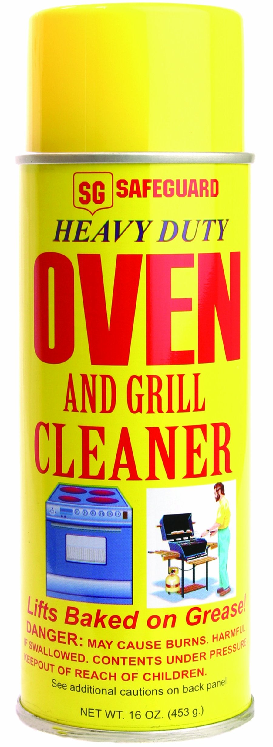 SAFEGUARD 901 Heavy Duty Oven and Grill Cleaner, 16-Ounce