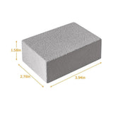 Velae Oven Grill And Fryer Cleaner Pumice,Barbecue Grill Scrubbing Stone, BBQ Grill Brick Cleaner, Griddle Stone Cleaning Block, Pumice Stone
