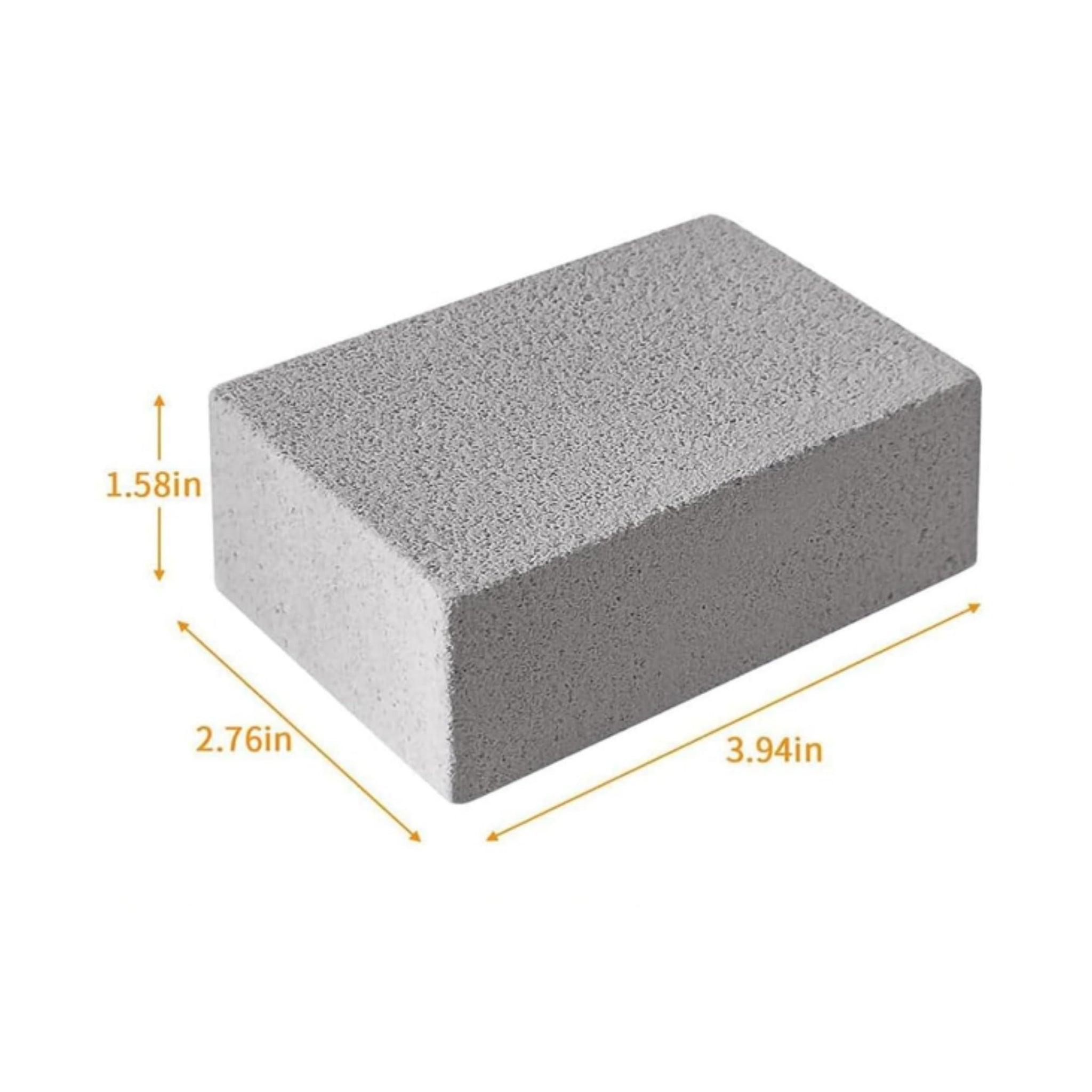 Velae Oven Grill And Fryer Cleaner Pumice,Barbecue Grill Scrubbing Stone, BBQ Grill Brick Cleaner, Griddle Stone Cleaning Block, Pumice Stone