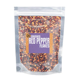 Essential Spice Crushed Red Pepper Flakes - Spicy, Pungent & Zesty Heat - Dried Chili Flakes for Pizza, Pasta, Sauces, Stir-Fries & Seasoning Blends