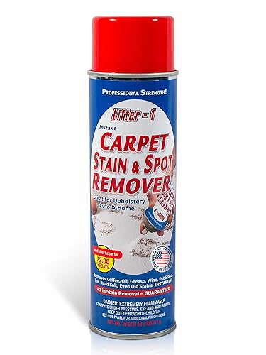 LIFTER-1 Carpet Spot Remover, Stain and Red wine Remover and Spot Treatment for Oil, Grease, Urine, Cleaning Performance for Rugs, Upholstery, Fabrics