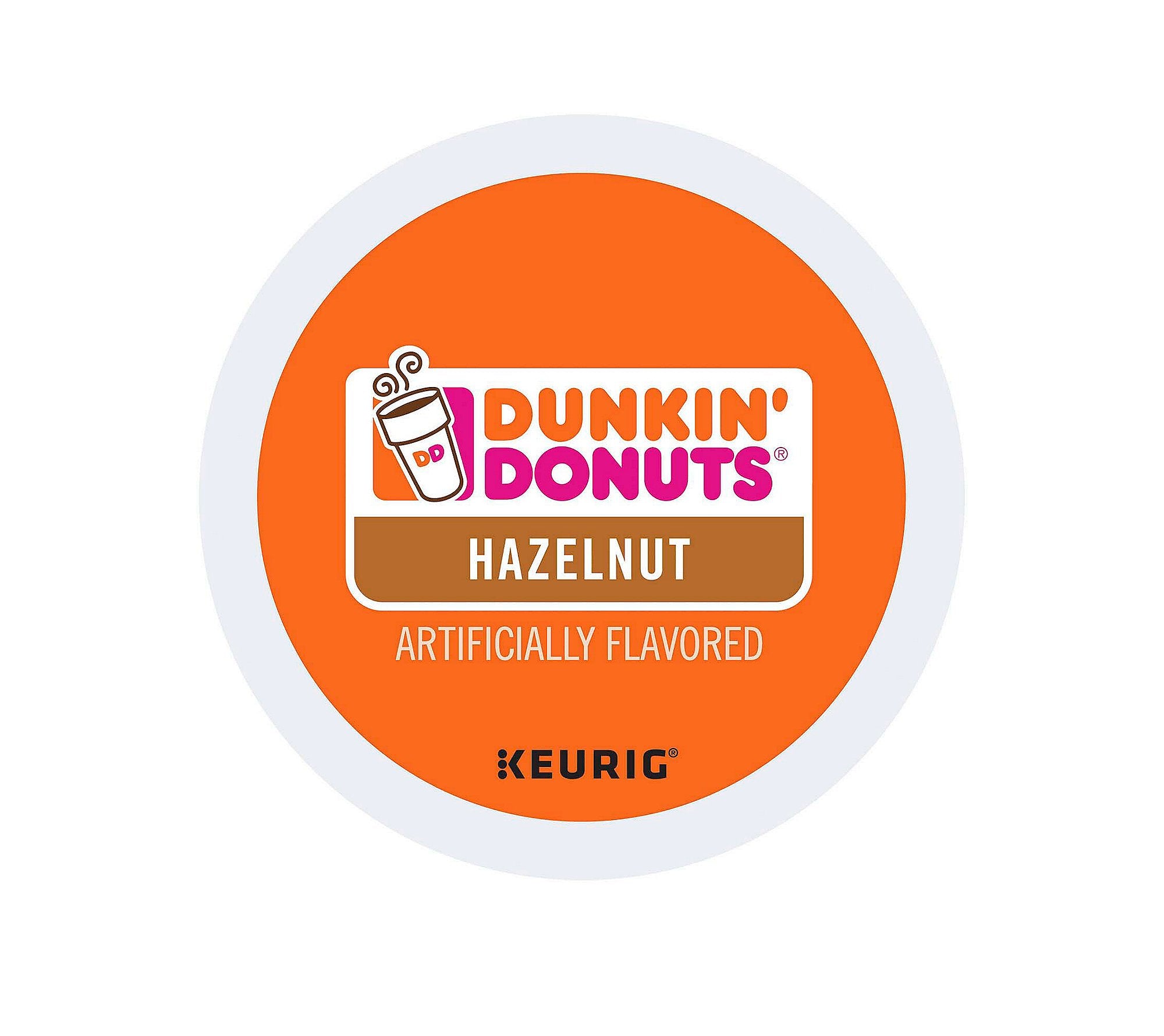 Dunkin' Hazelnut Coffee 16 Count K-Cup Pods (Packaging May Vary)