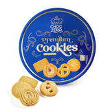 ChocZero Keto Butter Cookies - Sugar Free Danish Shortbread Gift - Gluten Free, Low Carb (1 tin, 12 oz)