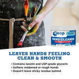 GOOP Original Multi-Purpose Waterless Hand Cleaner and Stain Remover - 14 oz Can (Pack of 4)
