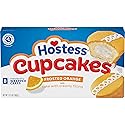 Hostess Cupcakes, Orange Flavored Snack Cakes, 13.5 Oz. Box (8 Ct.)