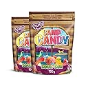 Huer Camp Candy Sour Gummies, 2x700g Bags/50 oz (2 Pack)