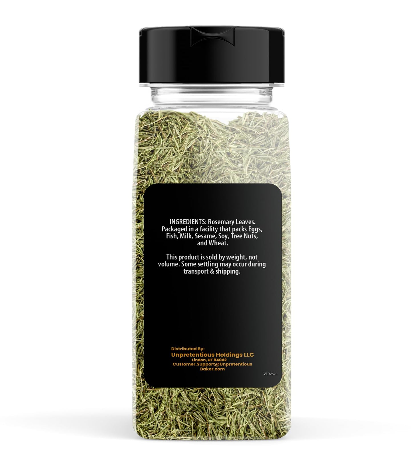 Unpretentious Rosemary Leaves (2 Cups), Cut & Sifted, Cooking Herb, Non-GMO