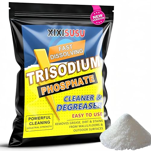 xixisusu Strength Trisodium Phosphate-Based Cleaner & Degreaser | Heavy-Duty Formula for Pre-Paint Cleaning, Walls, Floors & Decks | Cuts Grease, Soot