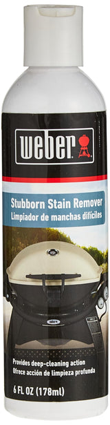 Weber Stubborn Stain Remover Grill Cleaner, Black - Heavy?Duty Cleaner for Tough Grease & Exterior Grill Stains