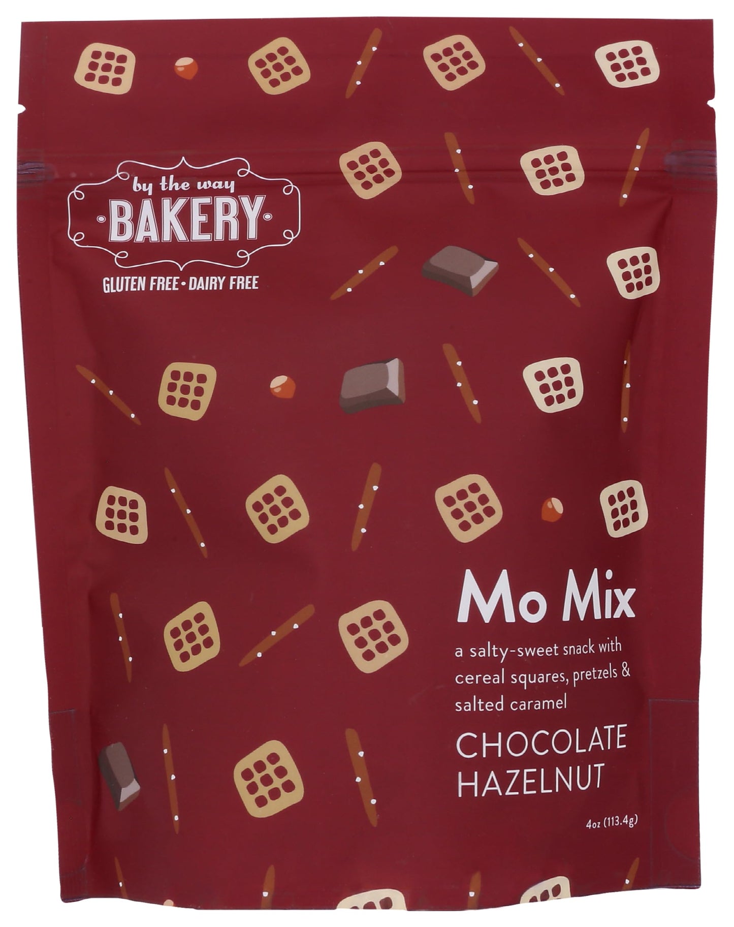 By The Way Bakery, Mix Mo Hazelnut Chocolate, 4 Ounce
