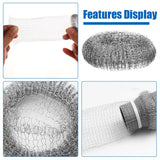 Lint Traps 10 Pieces Lint Trap Laundry Mesh Washer Hose Filter Hose Screen Filter Catcher with 10 Pcs Cable Ties Sink Drain Hose Filter Catcher