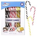 Hostess Assorted Candy Canes - Ding Dongs, Snoballs, and Twinkies Flavored Candy Canes, 12 Ct Box, 5.3 Oz