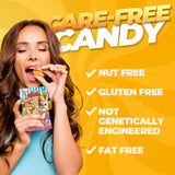 eFrutti Gummy Candy Variety Pack - Sweet & Sour Gummies with Burgers, Mini Burgers, Pizza and Hot Dog Tangy Fruity Gummies Bulk Candy for Home, Office