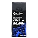 Brooklyn Beans Vanilla Skyline 100% Arabica Craft Roasted Ground Coffee, Vanilla Flavored, 12 Ounce Bag