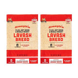 Joseph's Bakery Lavash Bread, Flax Oat Bran & Whole Wheat, Reduced Carb, Fresh Baked (8 Count Flax)