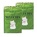 Two Leaves and a Bud Nice Matcha Latte Blend, Japanese Matcha Green Tea Powder, 2 Resealable Bags, 224g