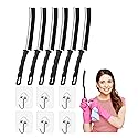 6Pcs Crevice Cleaning Brush 6 Extra Hooks, Multifunctional Cleaning Tool for Home & Kitchen,Heavy-Duty Deep Cleaning Gaps