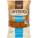 Snyder's of Hanover, Unsalted Mini Pretzels, 12 Oz Bag