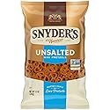 Snyder's of Hanover, Unsalted Mini Pretzels, 12 Oz Bag