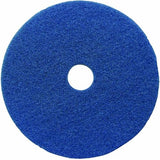 Lundmark Blue 20-Inch Floor Pad for Wet Scrubbing or Heavy-Duty Spray Cleaning up to 350 RPM, TKL20BL