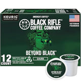 Black Rifle Coffee Company Dark Roast Coffee Pods - 100% Arabica, Bold, Smoky Single-Serve K-Cup Compatible - Veteran-Founded Premium Coffee - Beyond