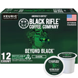 Black Rifle Coffee Company Dark Roast Coffee Pods - 100% Arabica, Bold, Smoky Single-Serve K-Cup Compatible - Veteran-Founded Premium Coffee - Beyond