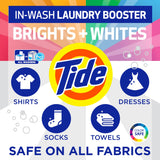 Tide Brights & Whites Odor Rescue, In Wash Odor Eliminator with Oxi, Scent Booster, Removes Odors in a Single Wash, 27 Count (Pack of 1)