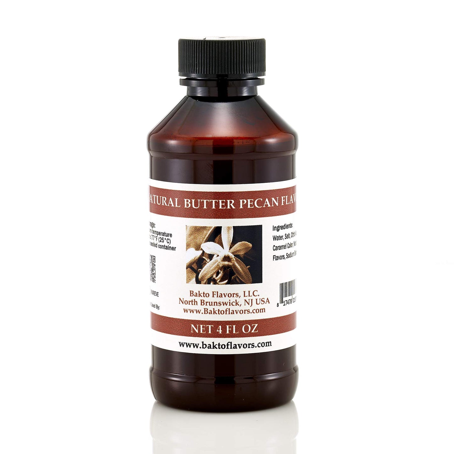 Bakto Flavors Natural Flavors & Extracts - PICK YOUR OWN 4 OUNCE BOTTLES - Pack of 3