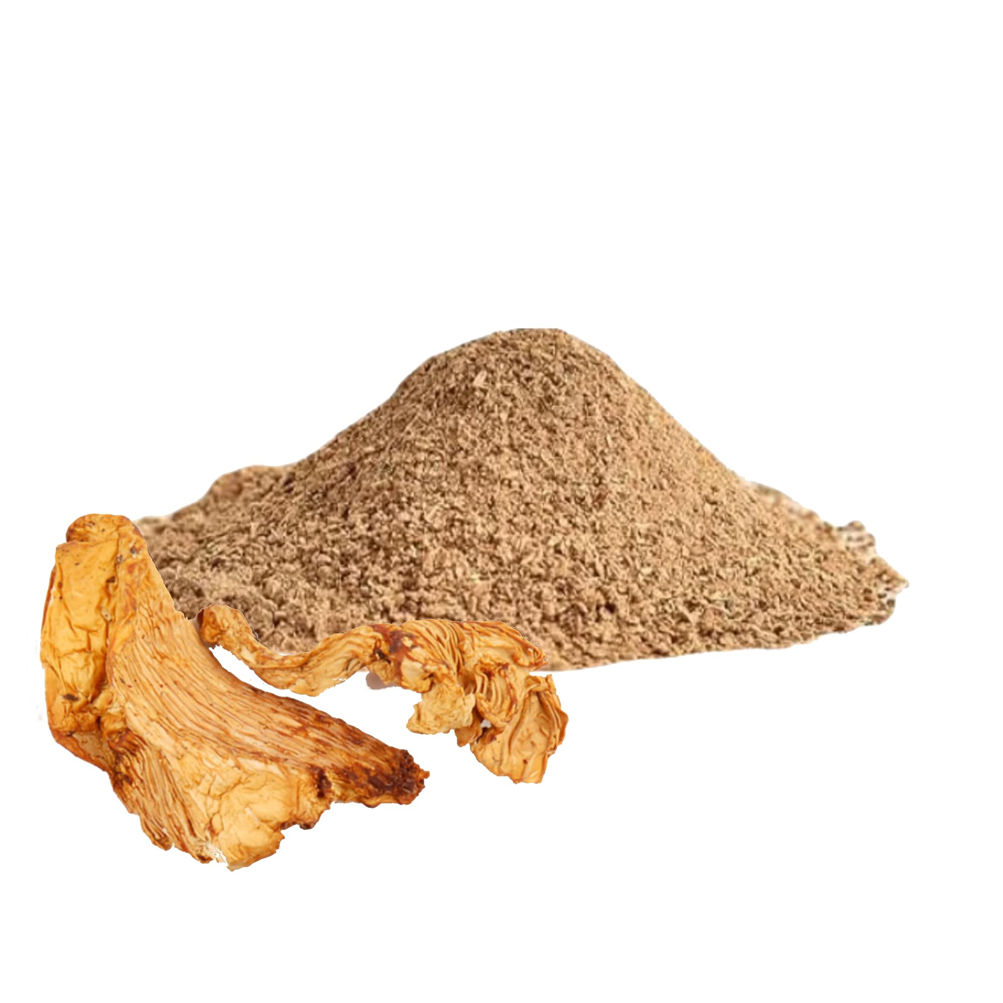 Essential Spice Chanterelle Mushroom Powder - Delicate, Earthy & Fruity Flavor, Finely Ground - Ideal for Sauces, Creamy Dishes, Risottos