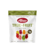 Albanese World's Best True to Fruit Exotic Fruits | 25oz Bag of Candy | 8 Natural Flavors and Colors, Soft Gummy Bears | Fuji Apple and More | Tastes