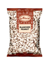 Aiva Blanched Peanuts Skinless, Blanched Raw, Uncooked Gourmet Quality Nut USA Grown 2 LB