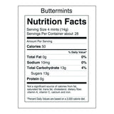 Fun Express Graduation Buttermints Individually Wrapped - 108 Orange Mint Candy Pieces for Party Favors & Candy Buffet | Vegan & Kosher Certified