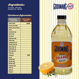 Goodman's Pure Orange Extract - Gluten-Free, Non-GMO, Kosher, Natural, Low Carb & Low Calorie, No Artificial Color, No Animal Products, No Sugar