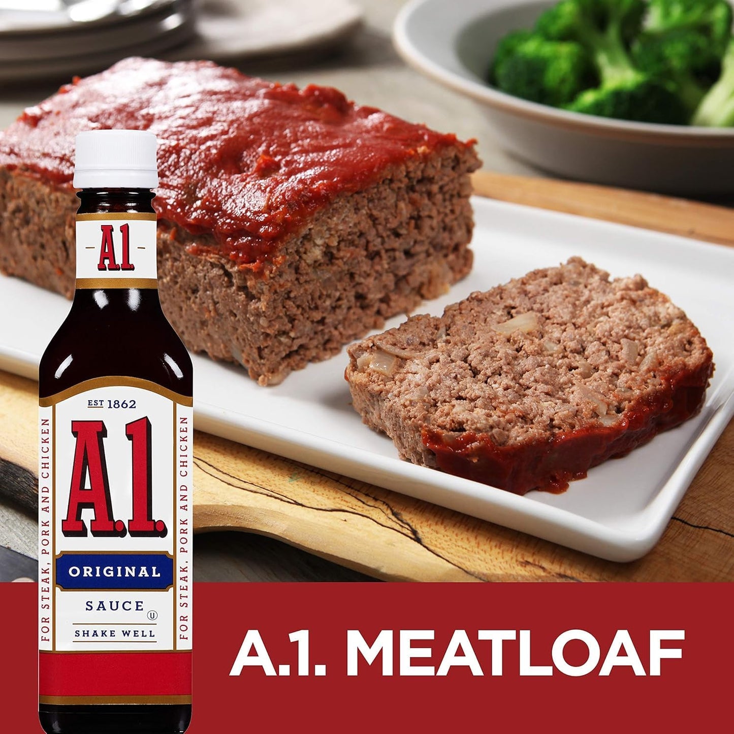 A.1. Original Steak Sauce - Classic Bold Flavor with Tomato, Garlic & Crushed Oranges, 5 oz Bottles (Pack of 6)
