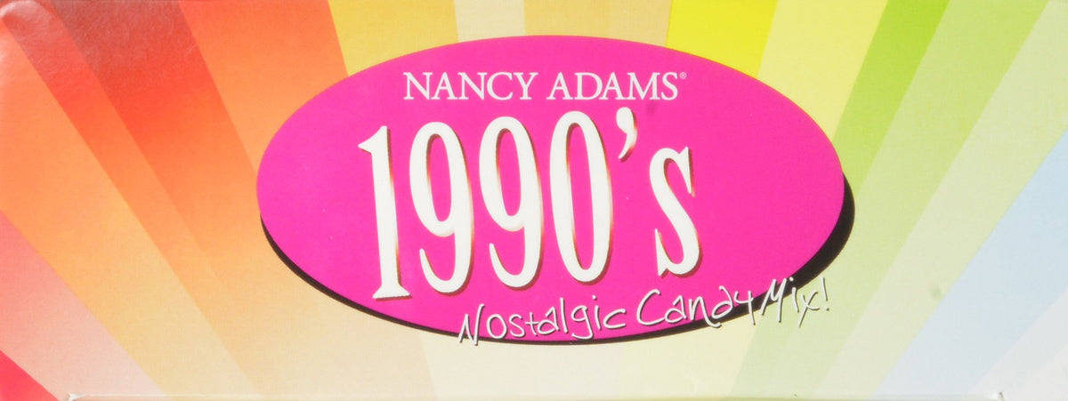 1990s Nancy Adams Nostalgic Candy Mix Gift Box 9.75 Oz. Gift Basket Classic 90's Candy